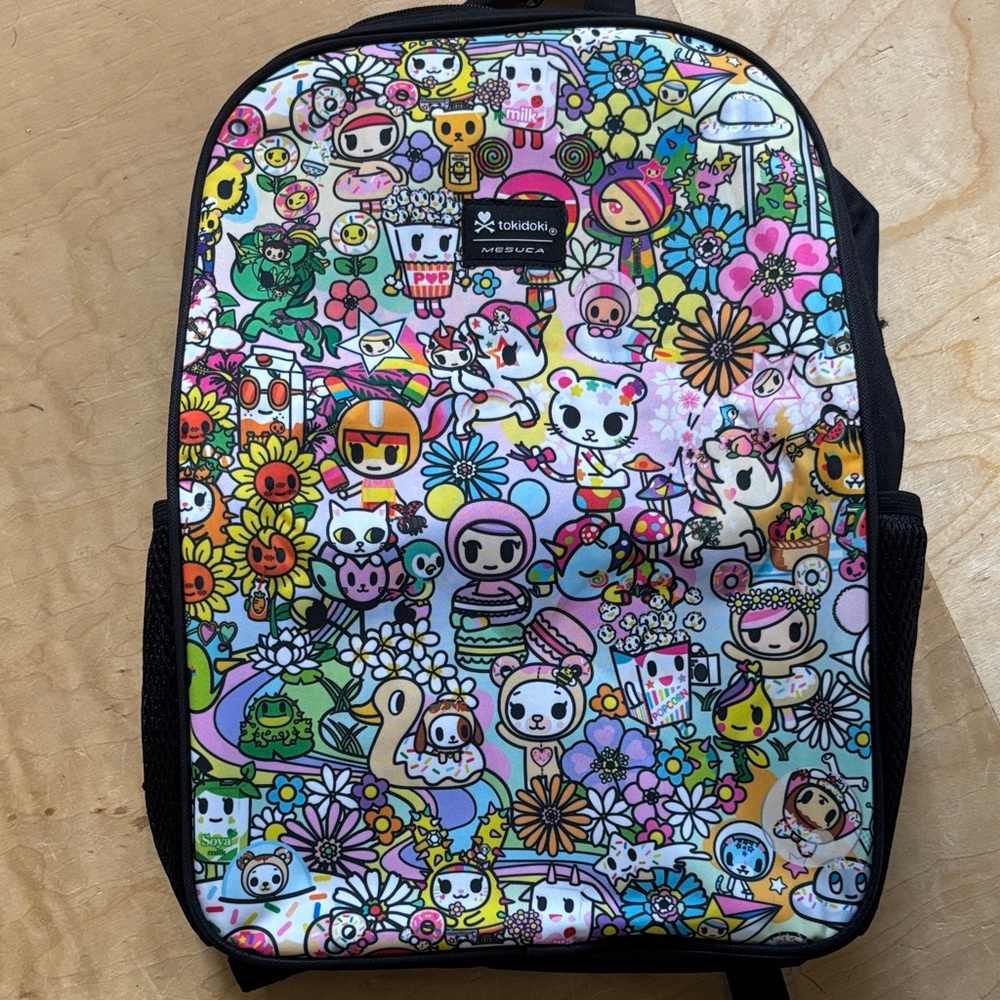 Tokidoki Multicolor Character Backpack